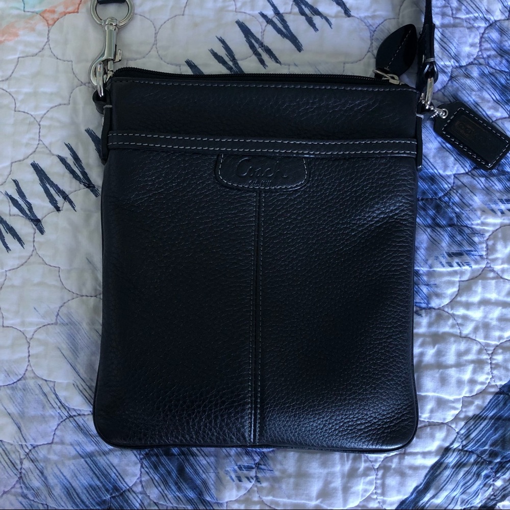 Black Coach Mini Crossbody Purse